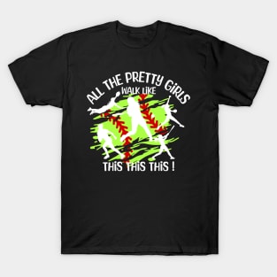 All the pretty girls like green T-Shirt